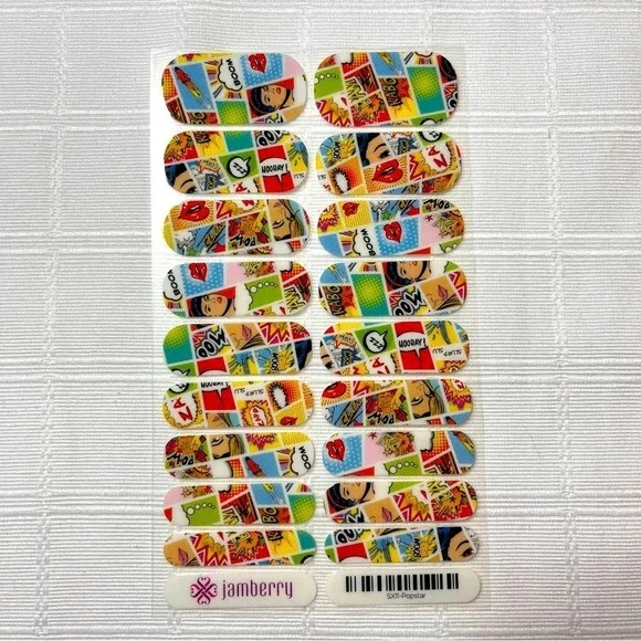 Jamberry Nail Wraps Popular and Rare Popstar Wraps - Picture 4 of 4